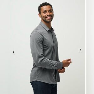 Travis Mathew Men’s Evening Bonfire Button-Up